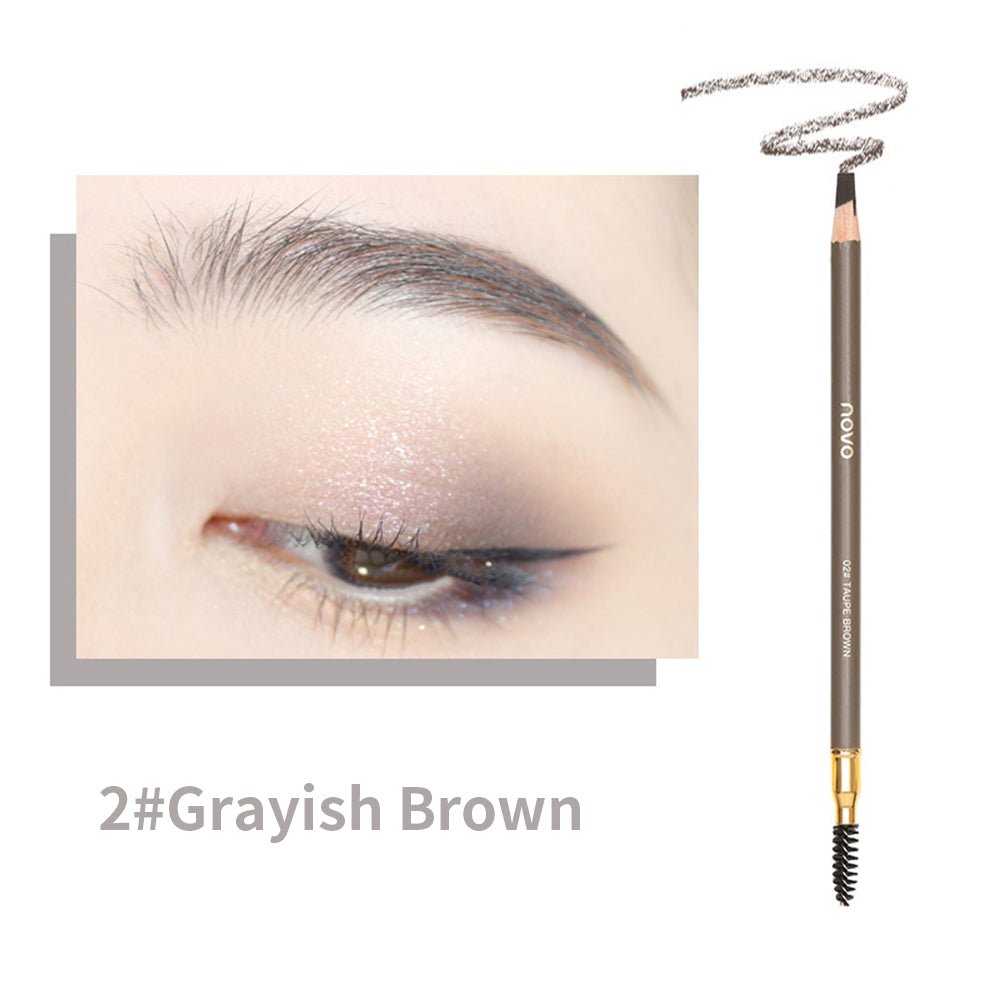 Microblade Effect Brow Pencil - Waterproof & Long - Lasting - HalleBeauty